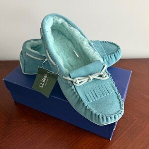 L.L.Bean Women’s sheepskin sleepers size 9 NWT New